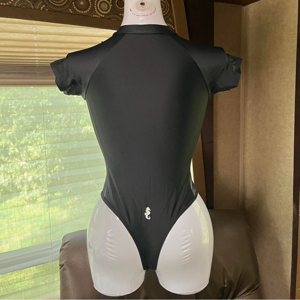Brand New Black One Piece Swimsuit - Picture 4 of 5